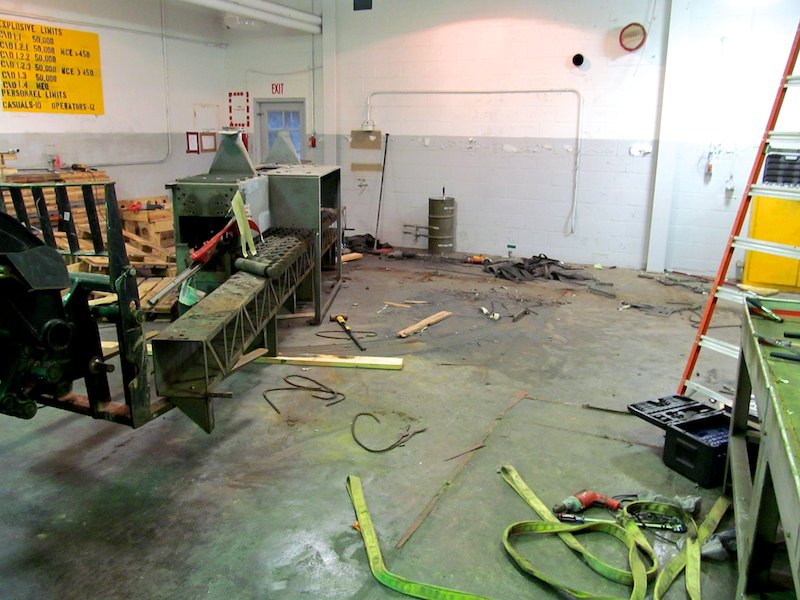 Demolition of Building 91