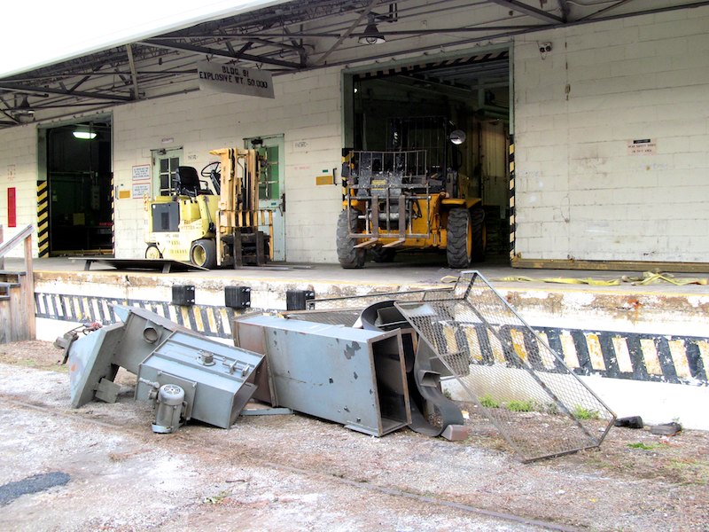 Demolition of Building 91